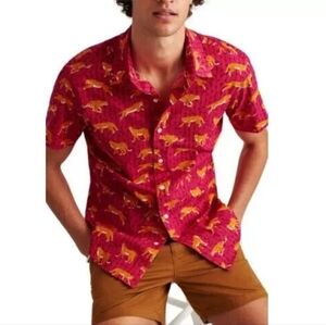 Bonobos 'Riviera' Leopard Print Shirt